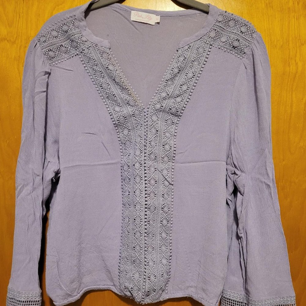 Pink Lily Boutique, extra large, purple